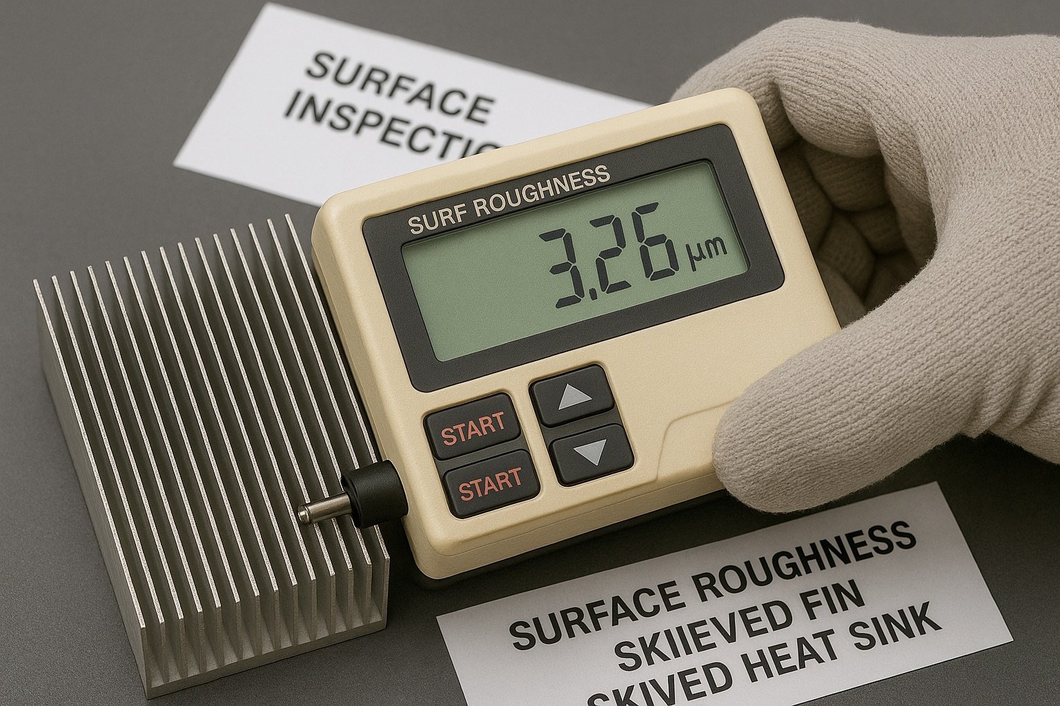 surface roughness inspection for skived fin heat sink 1.jpeg